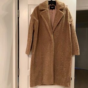 maje teddy coat